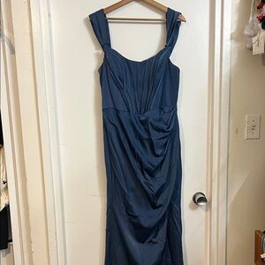 Cinderella Navy Maxi Dress